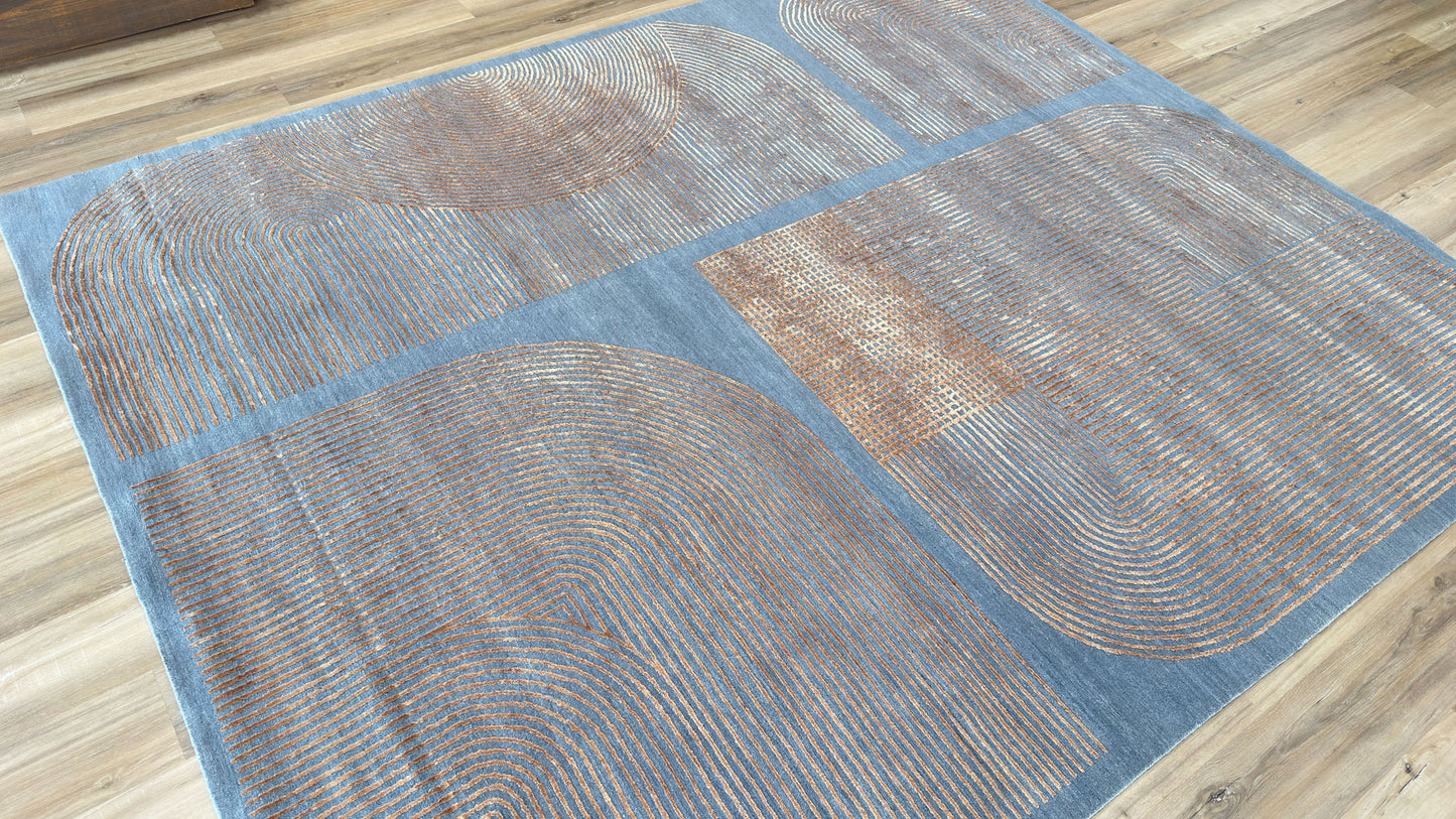 Geometric Modern 8'1"x9'11"