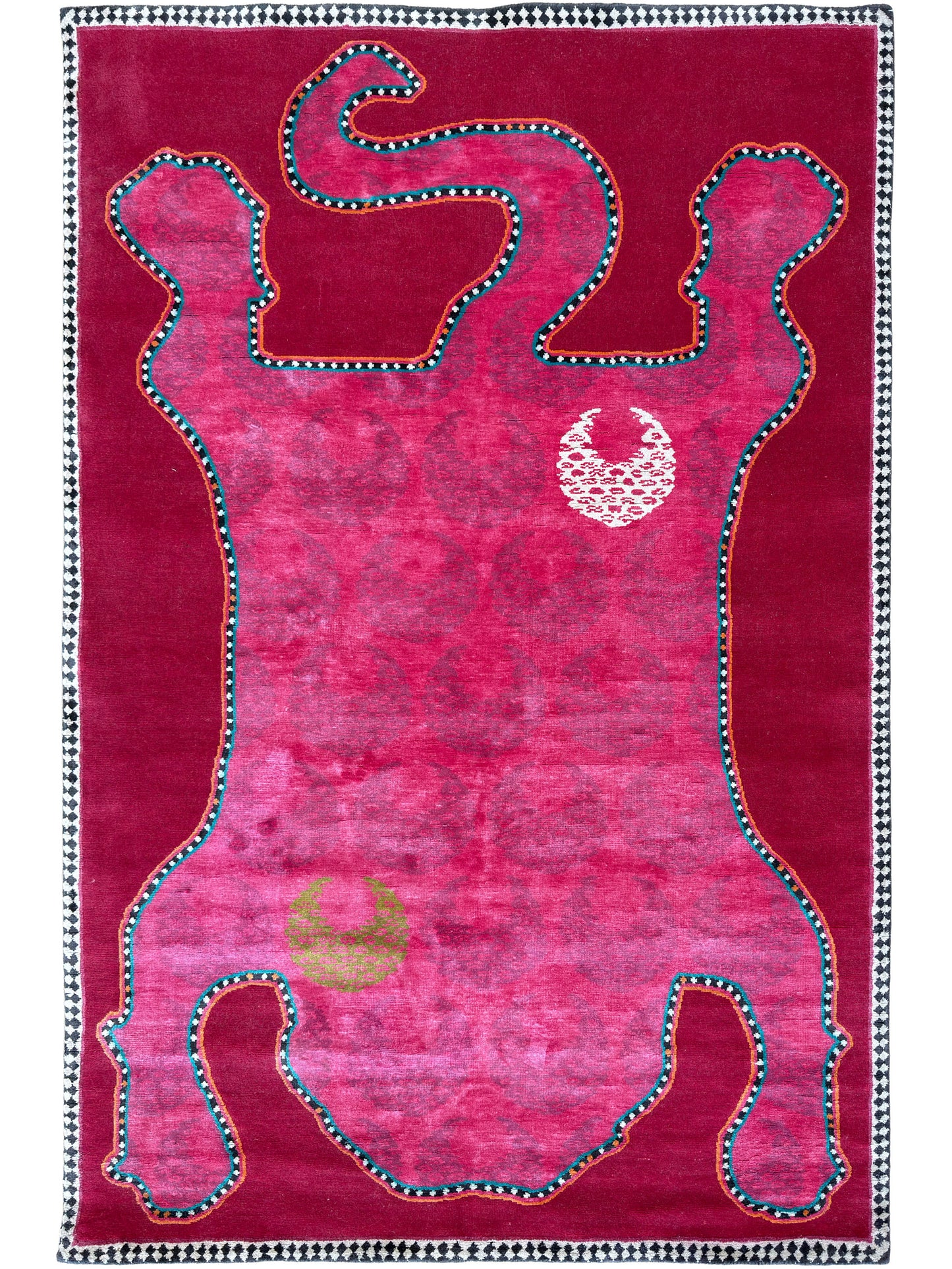 Modern Animal Hide 4'3"x6'1"