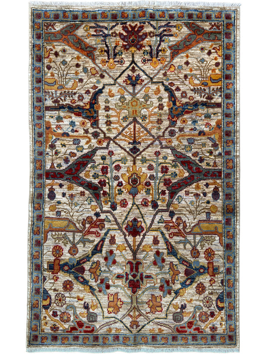 Transitional Bijar 3'2"x4'9"