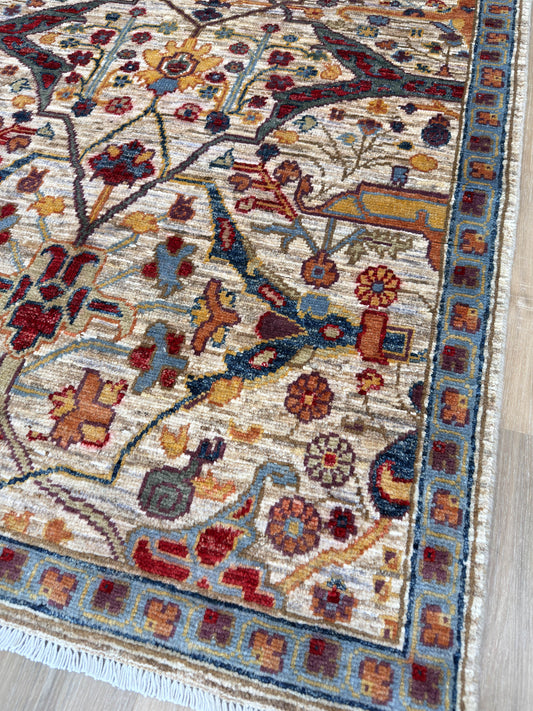 Transitional Bijar 3'2"x4'9"