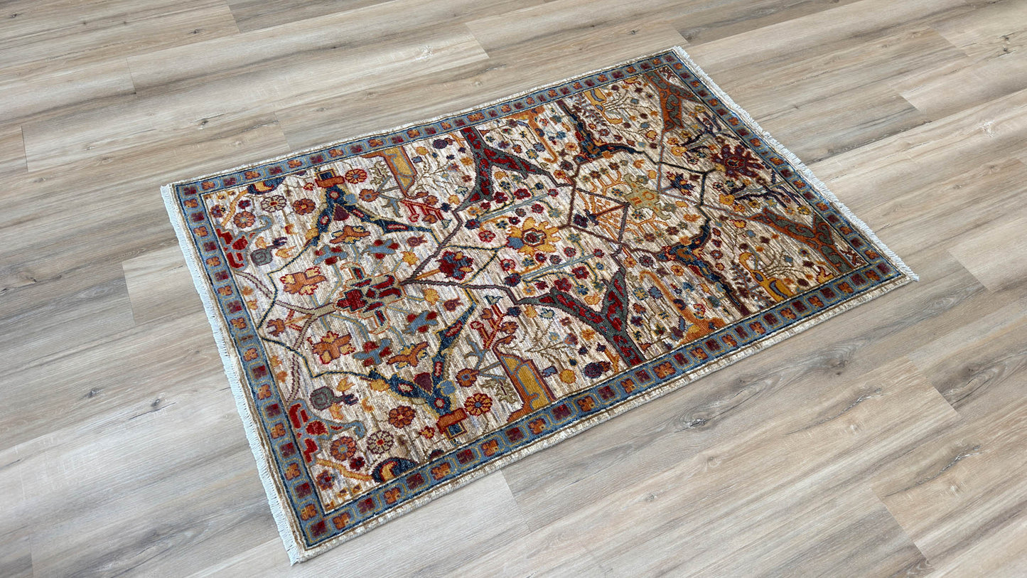 Transitional Bijar 3'2"x4'9"