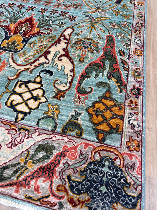 Transitional Bijar 4'2"x6'1"