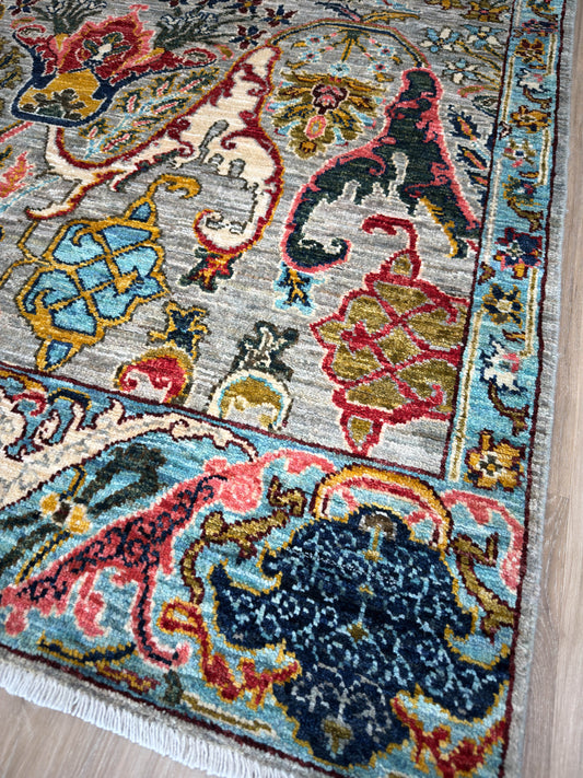 Transitional Bijar 3'11"x5'9"