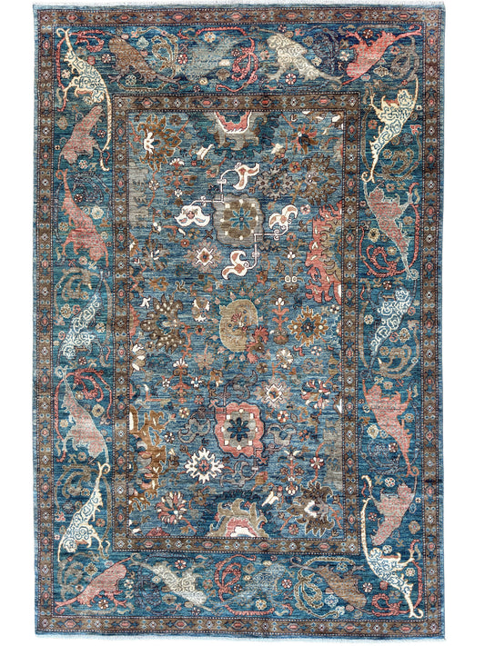 Transitional Bijar 6'1"x8'11"