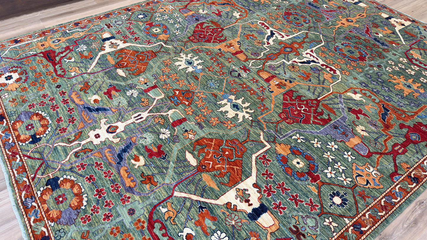 Transitional Bijar 9'1"x11'9"