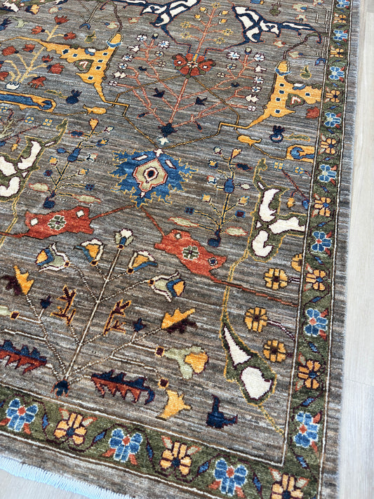 Transitional Bijar 8'11"x12'4"