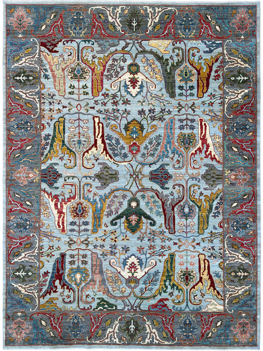 Transitional Bijar 9'1"x12'0"