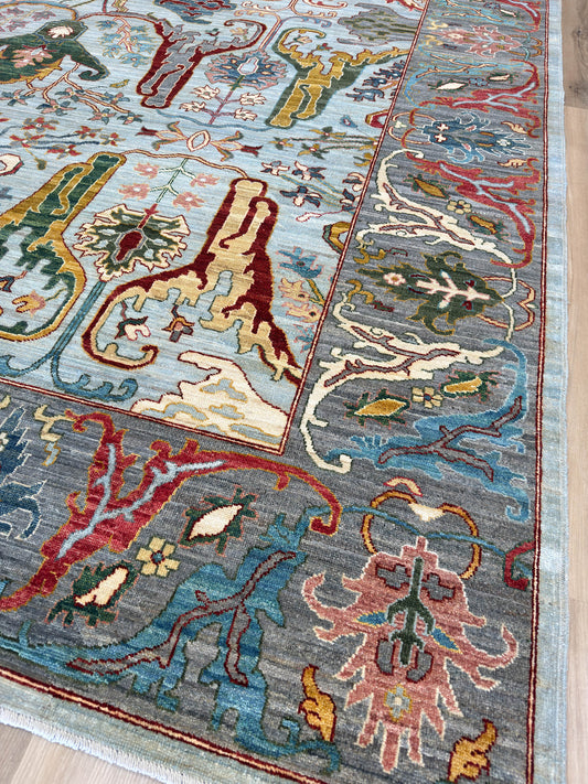 Transitional Bijar 9'1"x12'0"