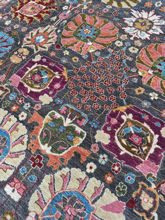 Vintage Look Tabriz 9'2"x11'11"