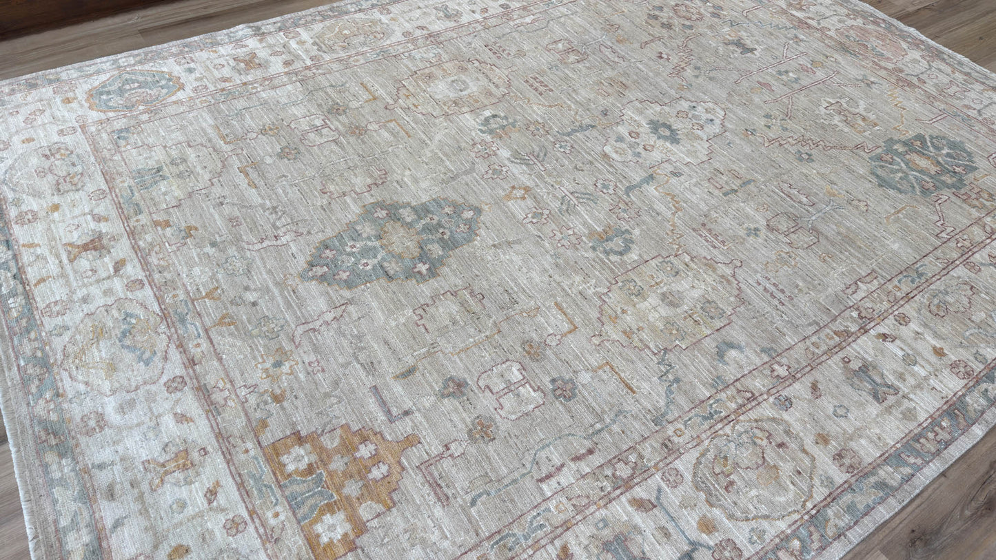 Floral Oushak 8'11"x11'11"