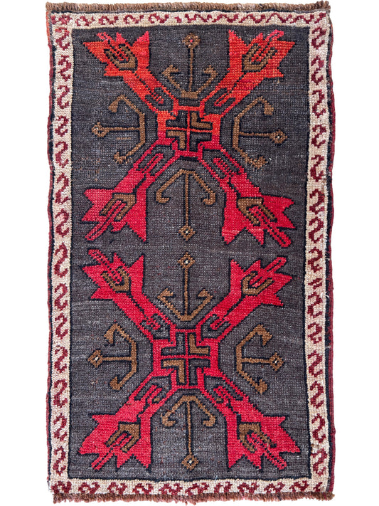 Turkish Vintage 1'10"x3'0"