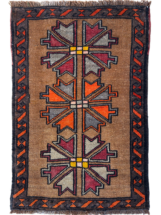 Turkish Vintage 1'10"x2'8"