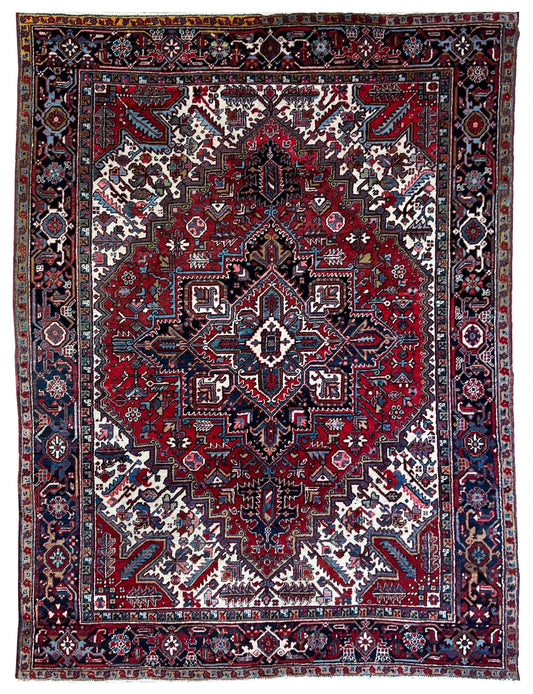 Persian Heriz 7'10"x10'1" Area Rug
