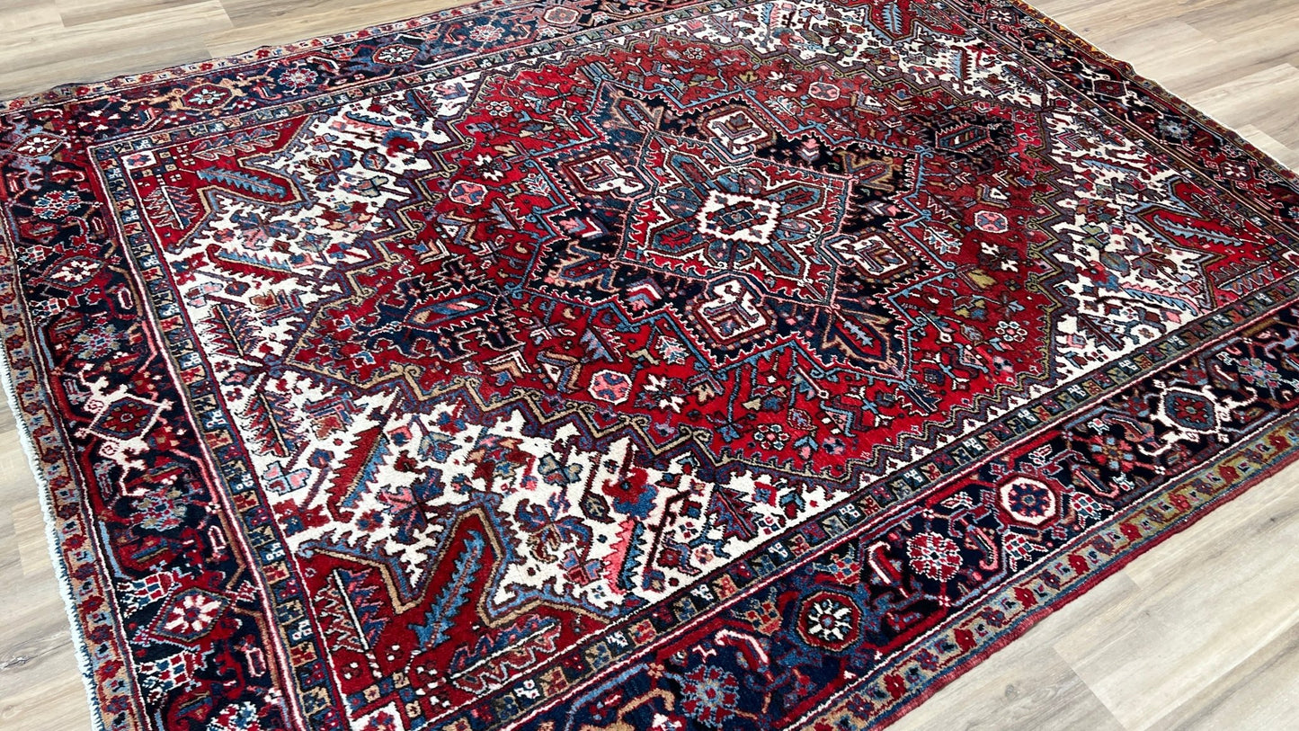 Persian Heriz 7'10"x10'1" Area Rug