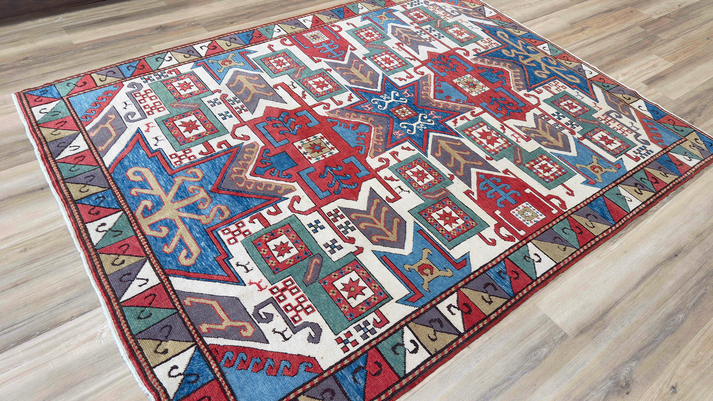 Turkish Kazak 6'4"x8'3"
