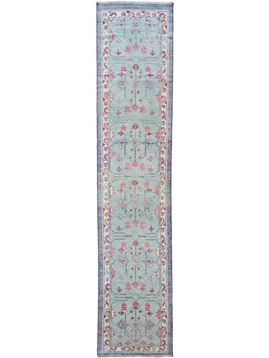 Turkish Oushak 3'1"x13'9"