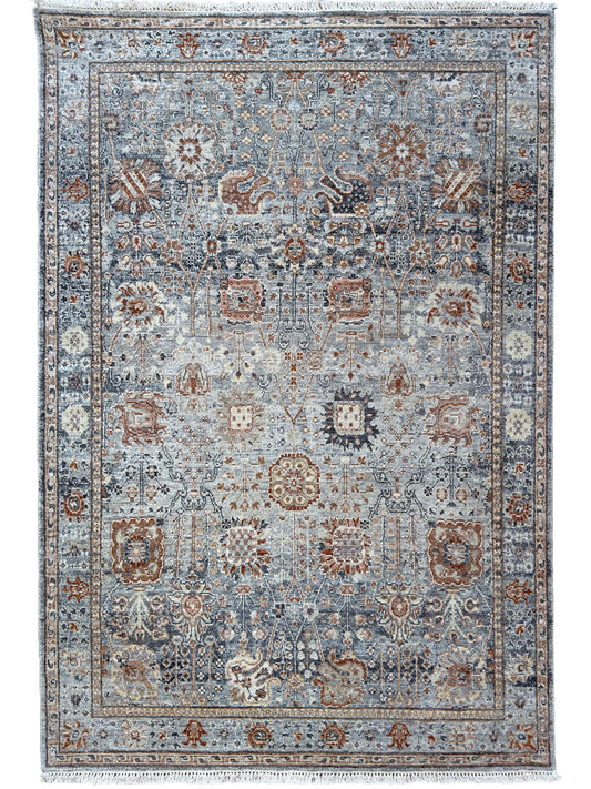 Vintage Look Tabriz 5'0"x6'11"