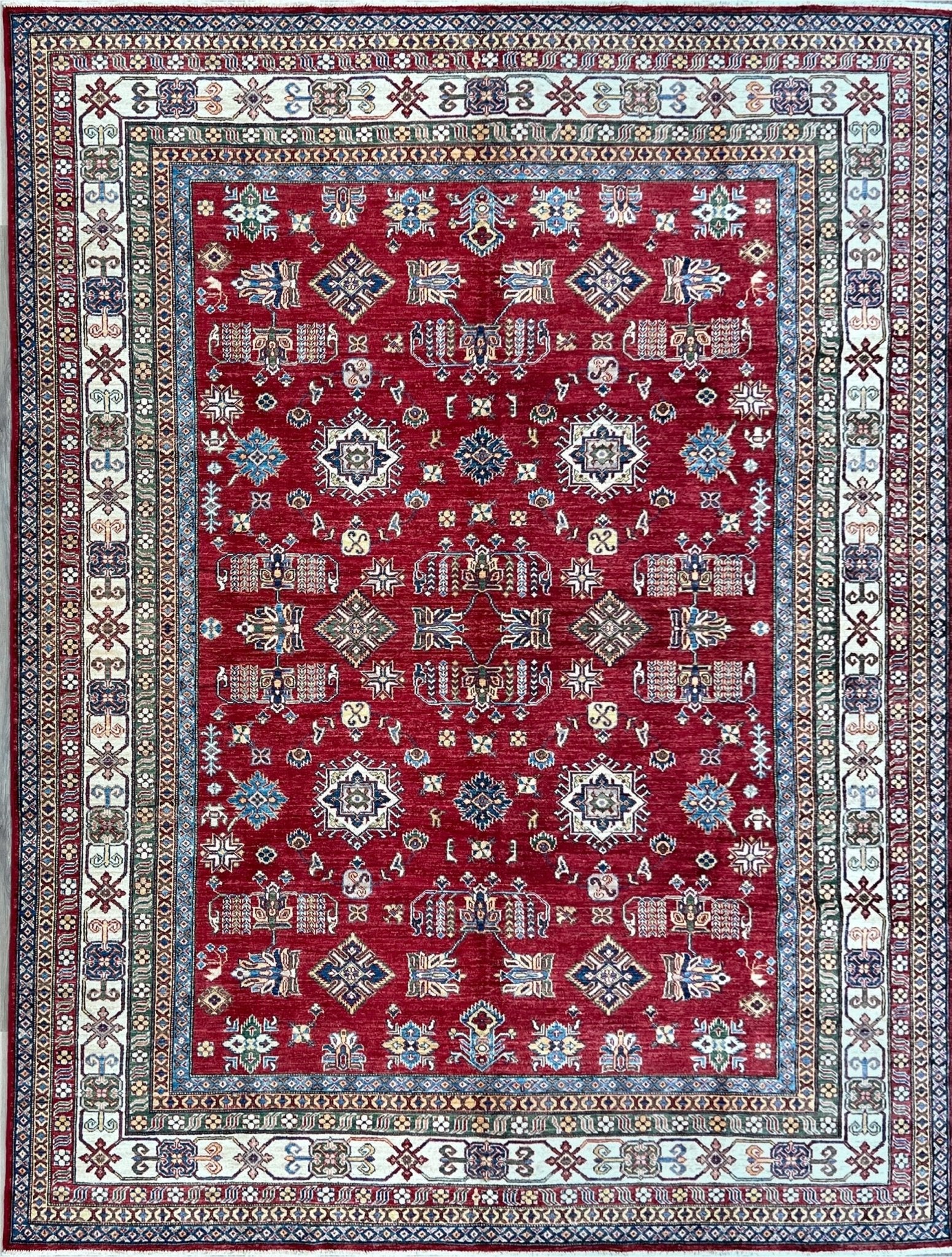 Transitional Kazak 7'9"x10'1" - Wooden Looms Rug Gallery