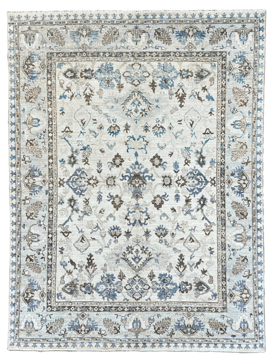 Floral Oushak 7'11"x9'11" Area Rug