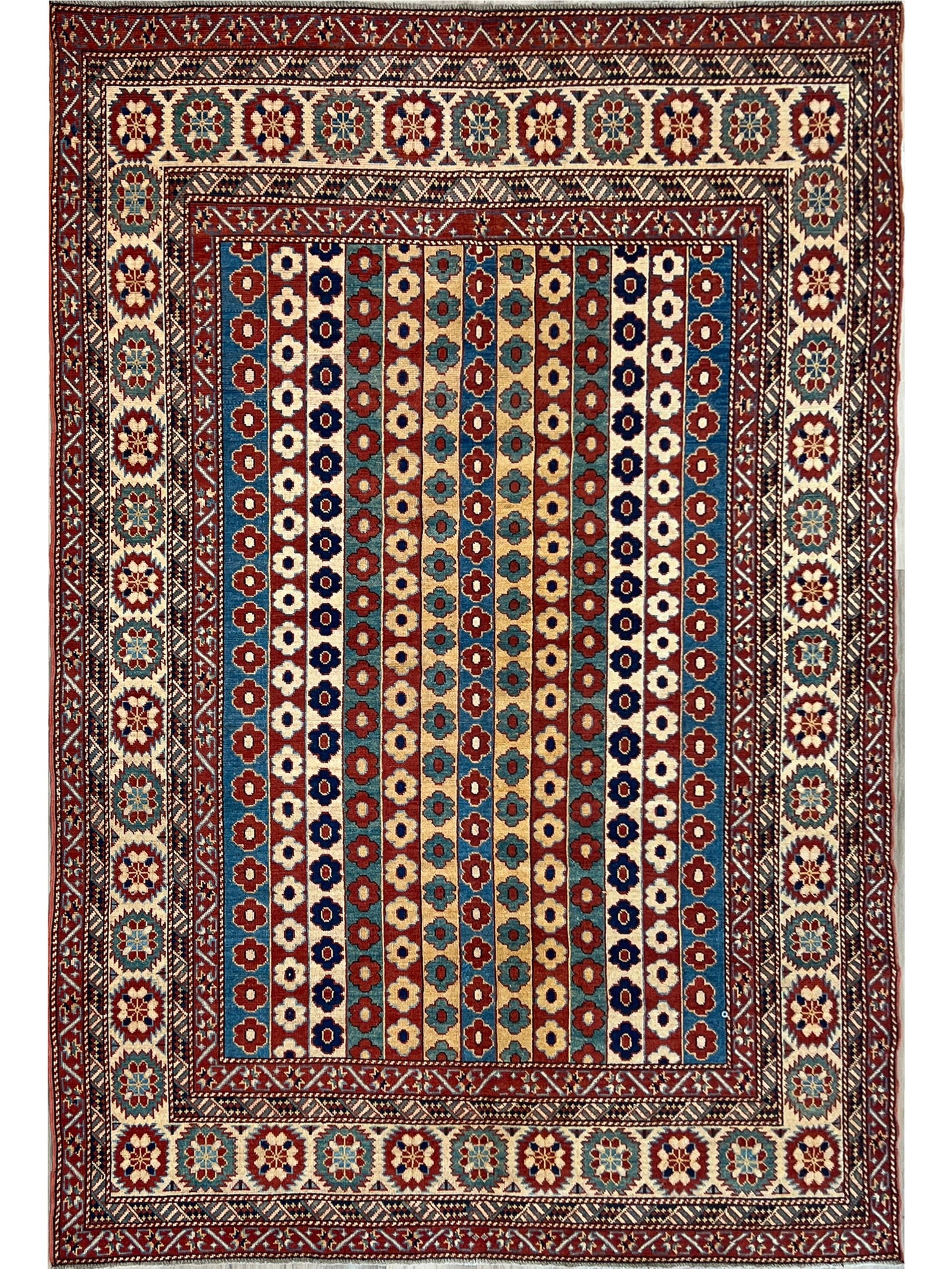 Geometric Kazak 5'6"x7'11"