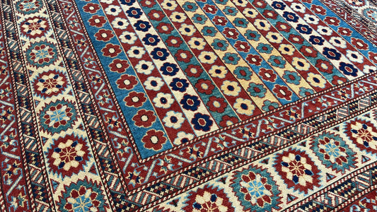 Geometric Kazak 5'6"x7'11"