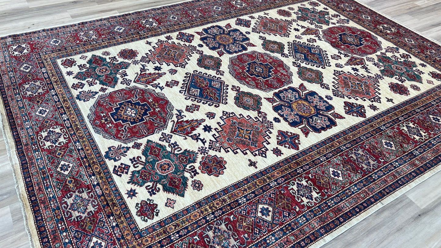 Transitional Kazak 9'1"x12' - Wooden Looms Rug Gallery
