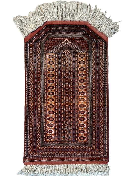 Turkman Prayer 3'2"x5'4" Area Rug
