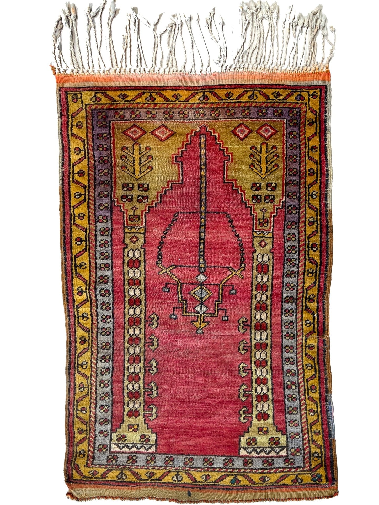 Turkish Vintage 2'9"x4'5" Area Rug