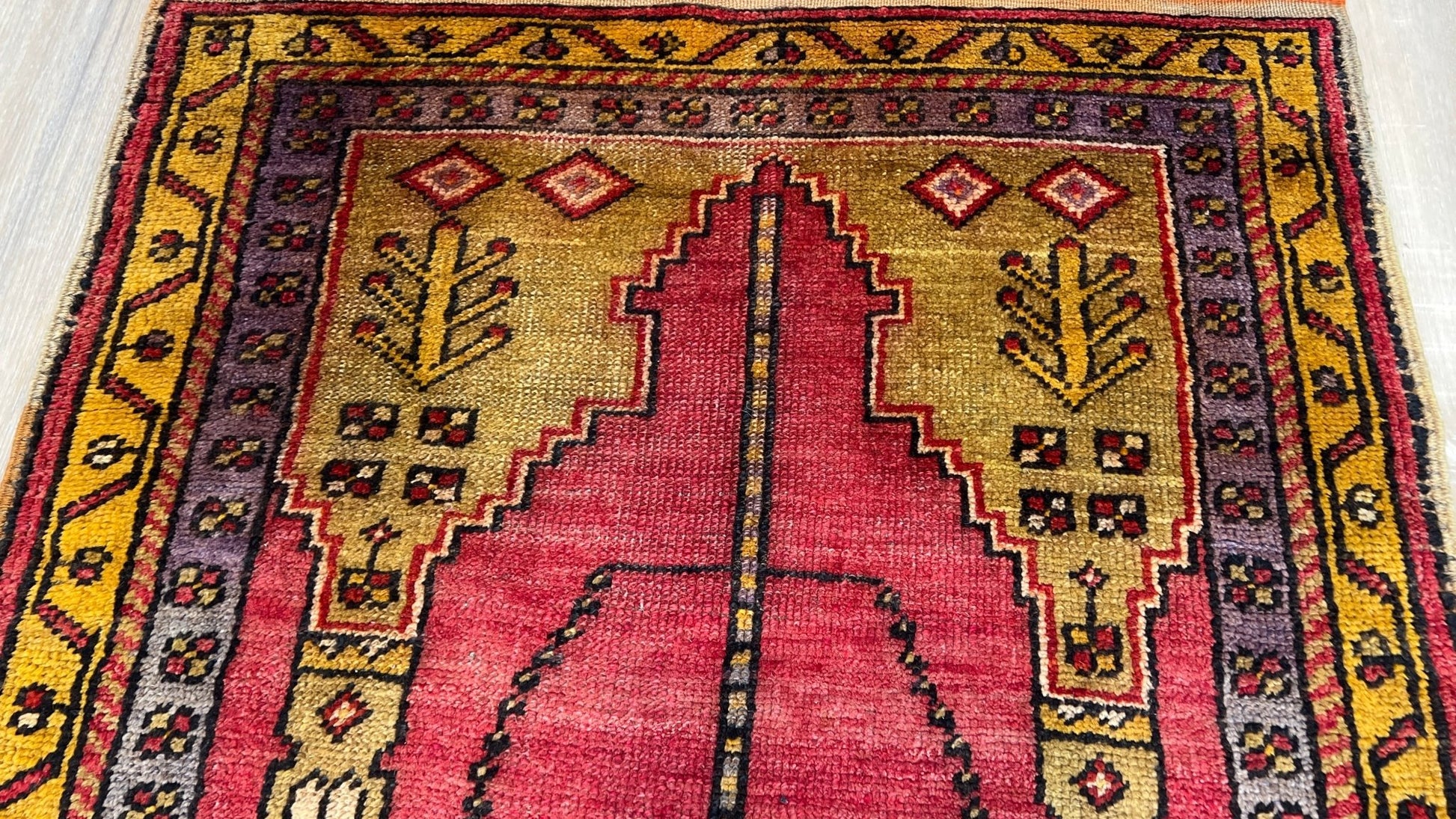 Turkish Vintage 2'9"x4'5" Area Rug