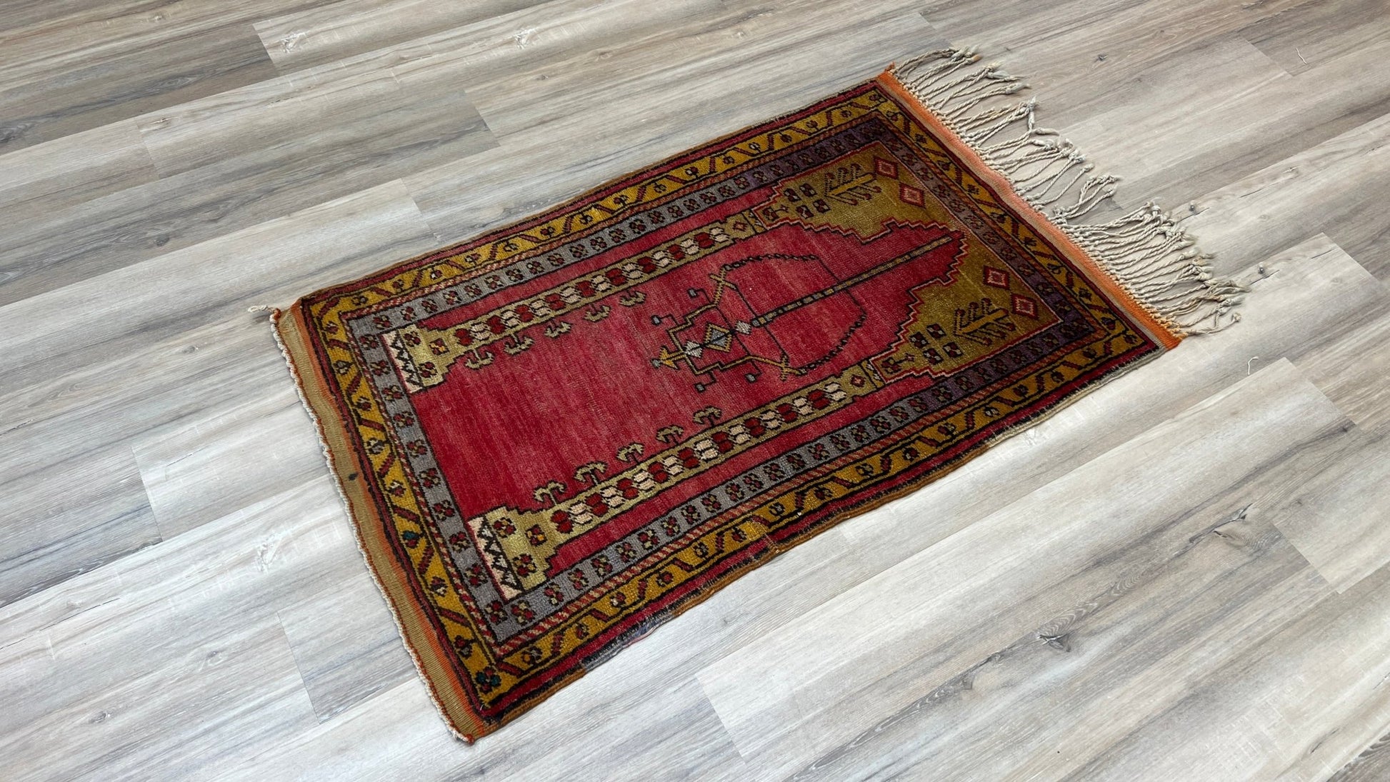 Turkish Vintage 2'9"x4'5" Area Rug