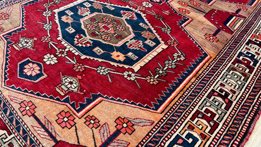 Persian Ardabeel Runner 5'7"x10'1" Area Rug