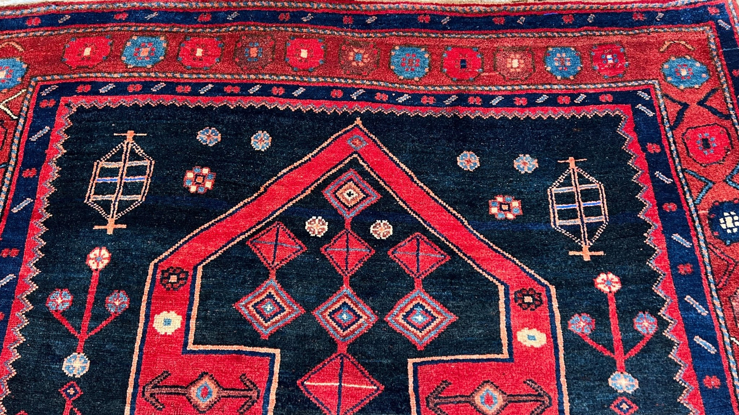 Persian Lori Runner 4'5"x9'4" Area Rug
