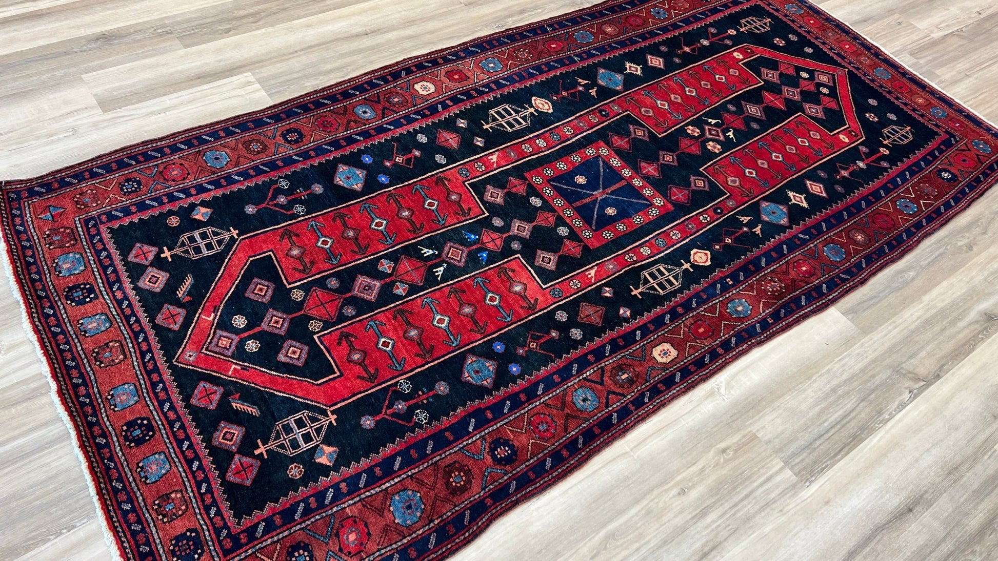 Persian Lori Runner 4'5"x9'4" Area Rug