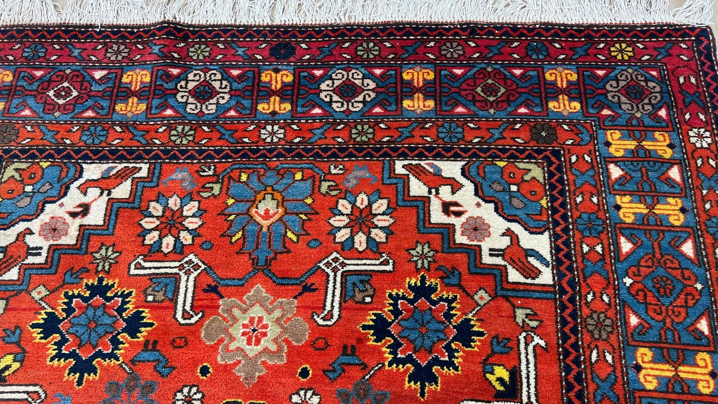 Caucasian Dagistan 4'5"x7'1" Area Rug