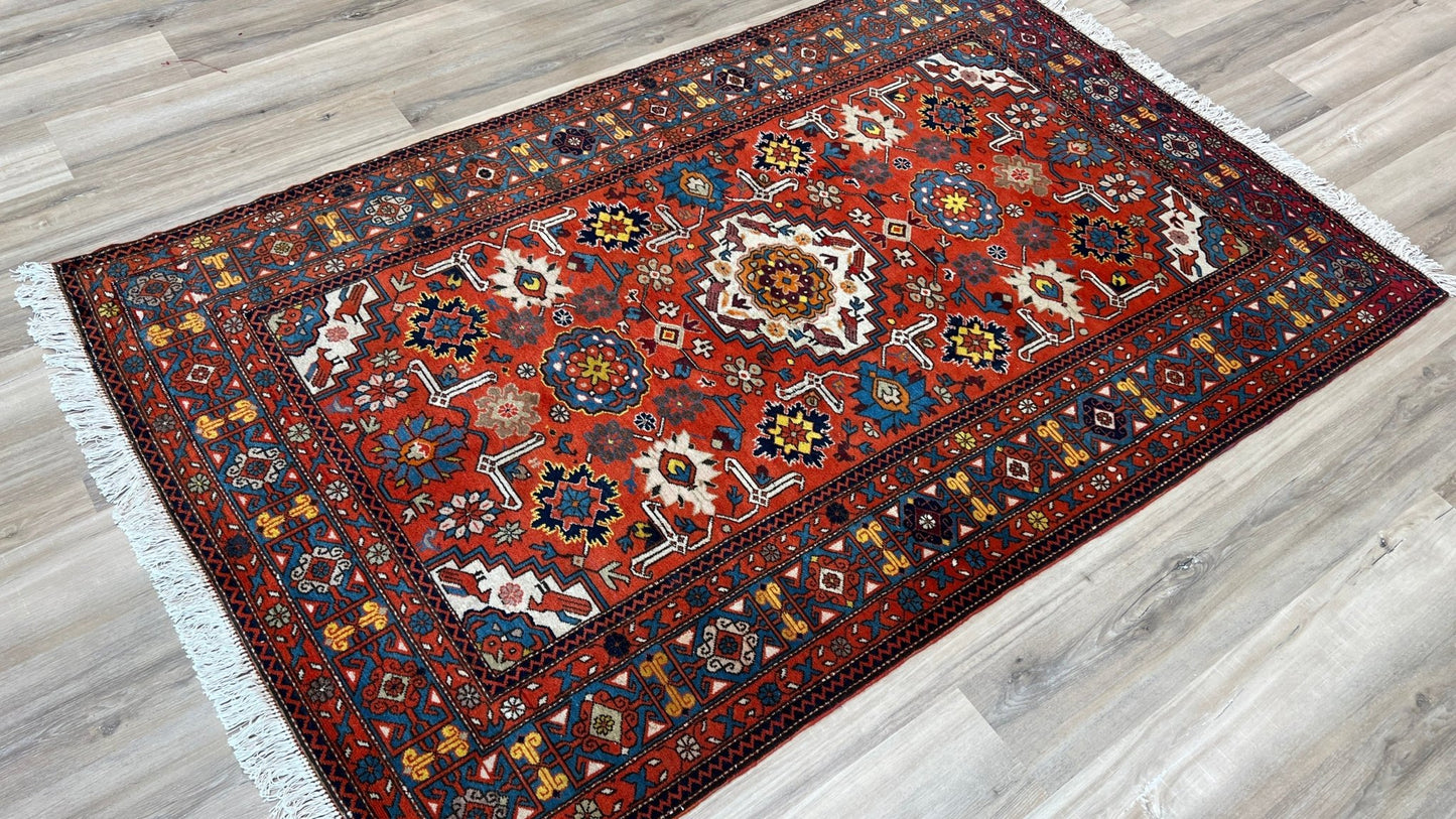 Caucasian Dagistan 4'5"x7'1" Area Rug