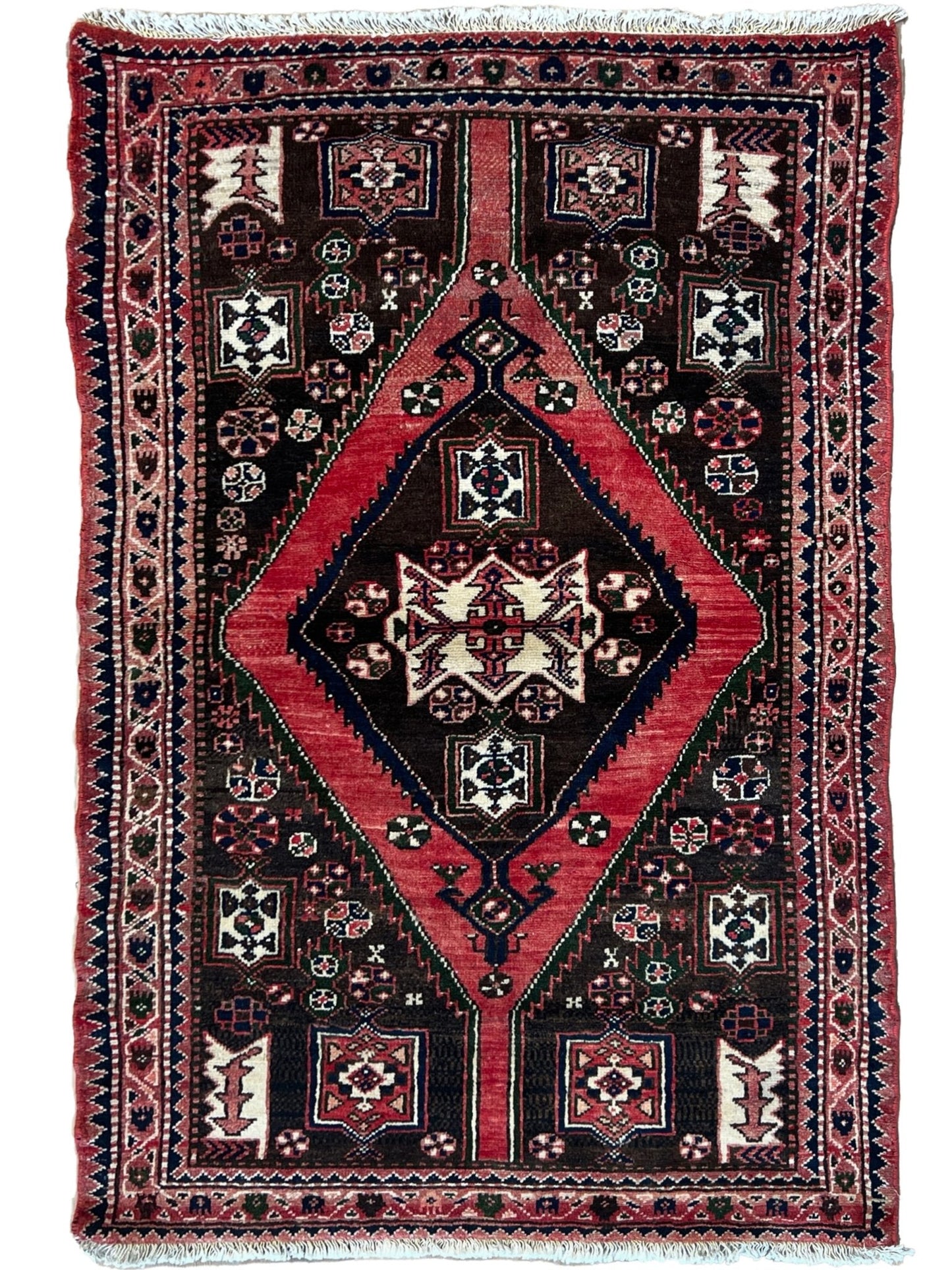Persian Shah Savan 3'5"x5" Area Rug