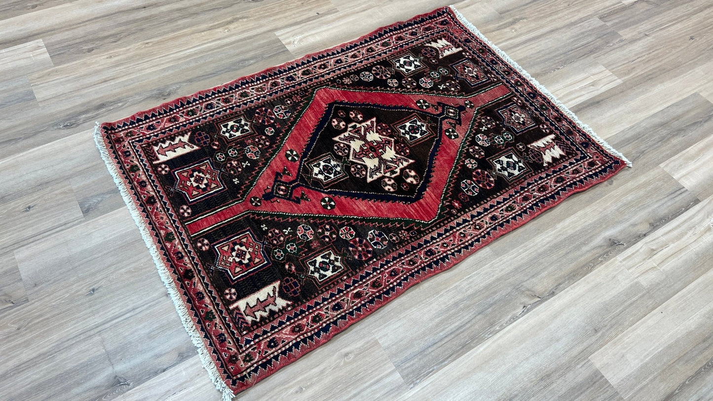 Persian Shah Savan 3'5"x5" Area Rug