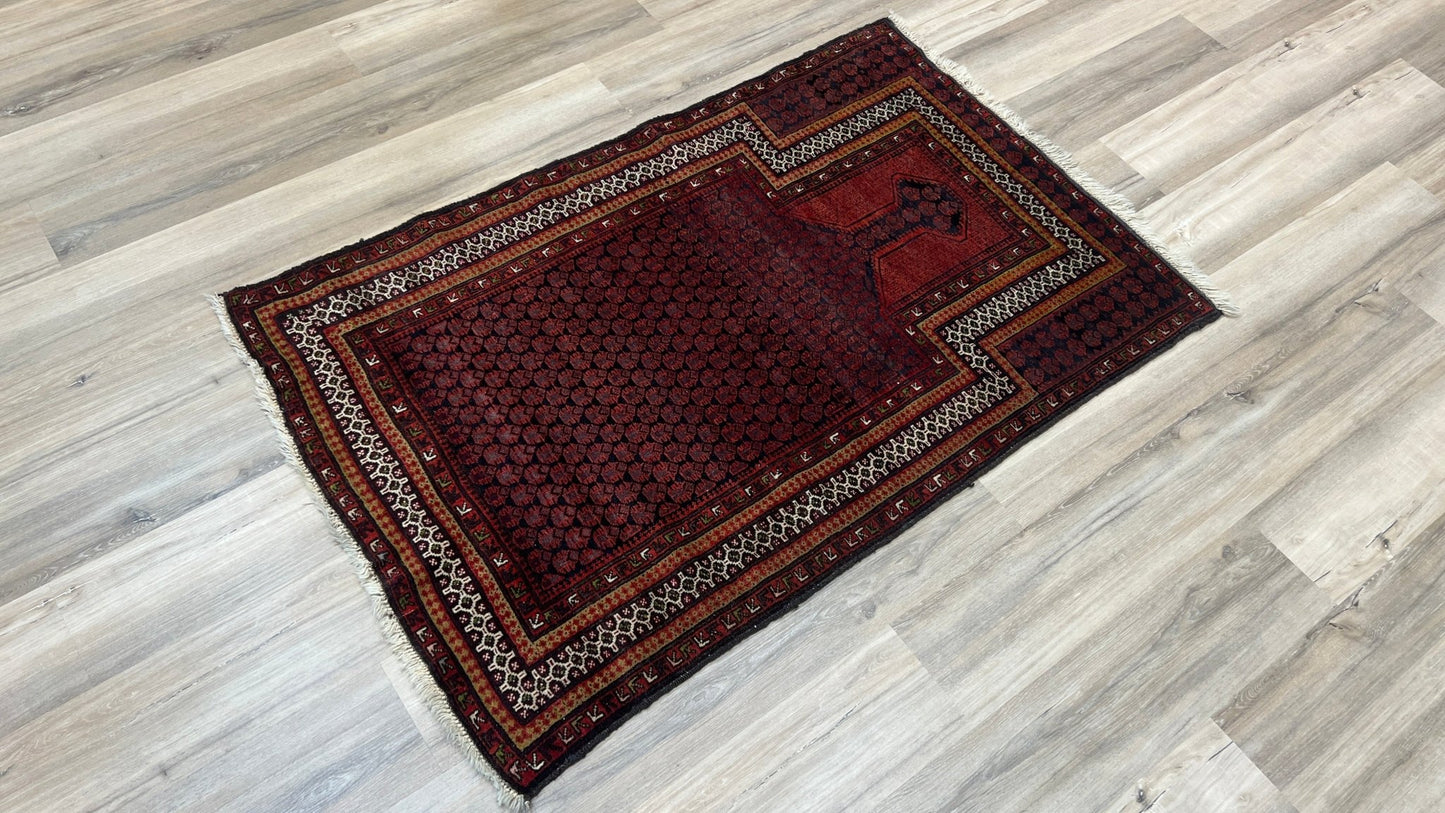 Tribal Baluch 3'1"x4'9" Area Rug