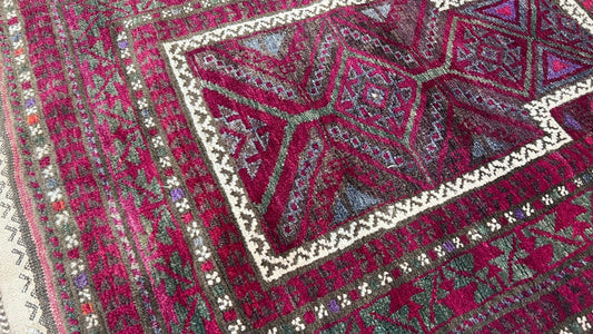 Tribal Baluch 2'9"x4' Area Rug