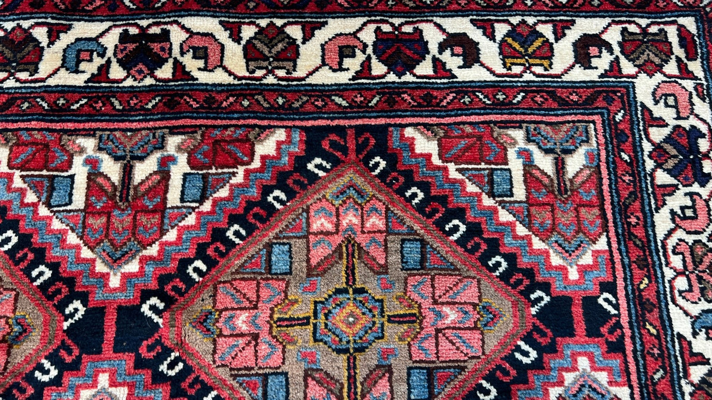 Persian Hamadan 4'4"x6'9" Area Rug