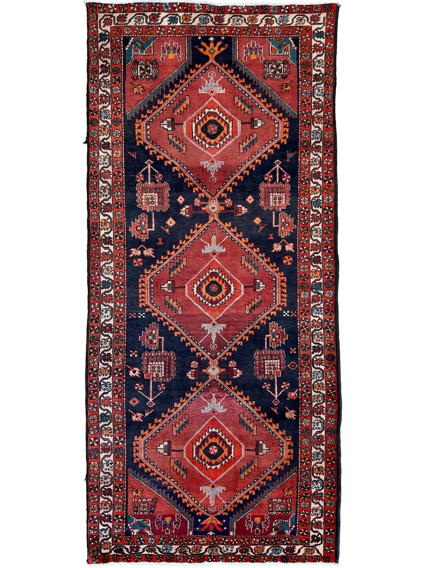 Persian Lori Runner 5'2"x11'4" Area Rug