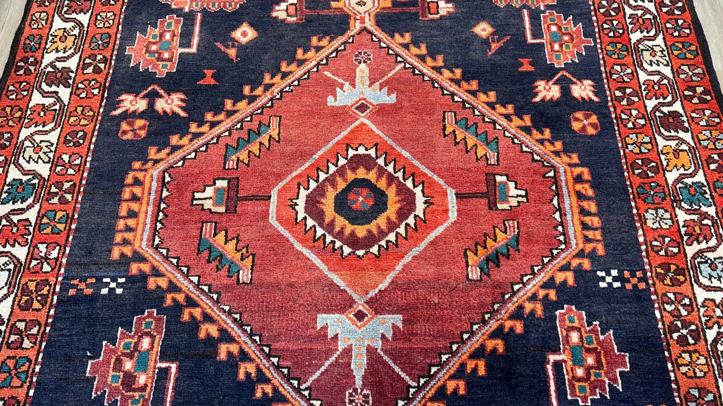 Persian Lori Runner 5'2"x11'4" Area Rug
