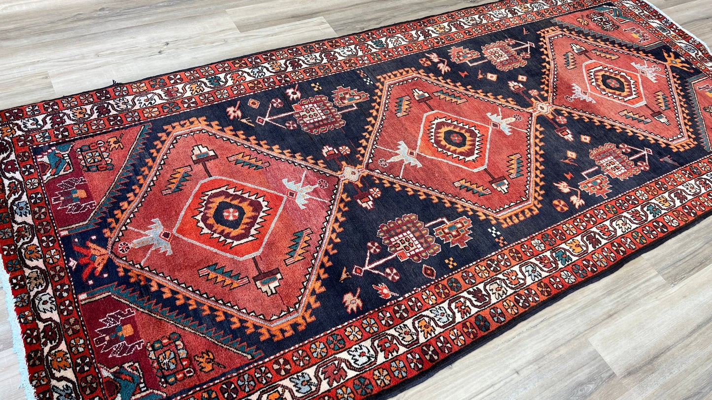 Persian Lori Runner 5'2"x11'4" Area Rug
