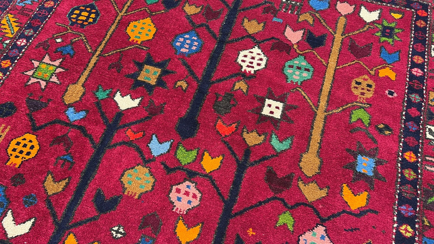 Caucasian Dagistan 4'4''x7'2" Area Rug