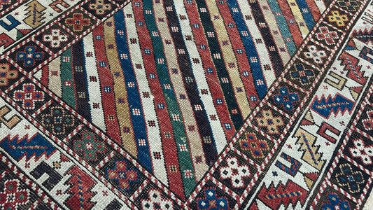 Caucasian Gendge 3'5"x5'11" Area Rug