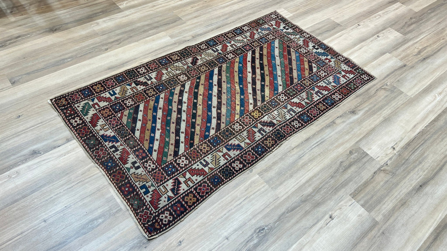 Caucasian Gendge 3'5"x5'11" Area Rug