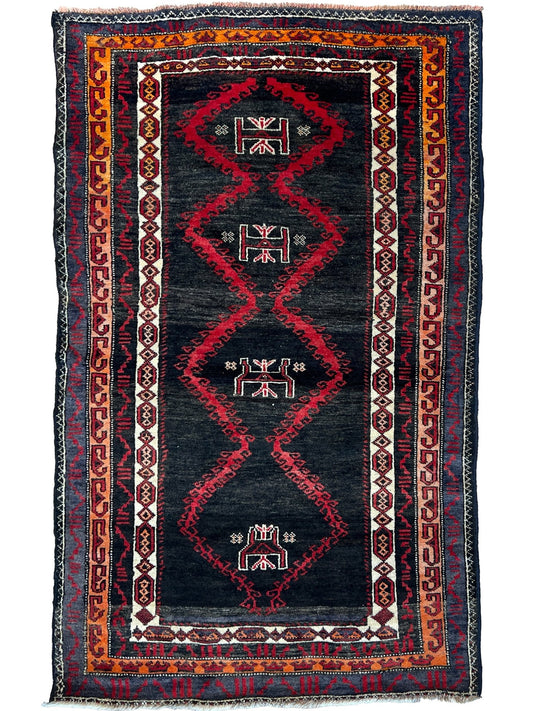 Tribal Baluch 3'5"x5'6" Area Rug