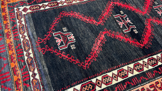 Tribal Baluch 3'5"x5'6" Area Rug