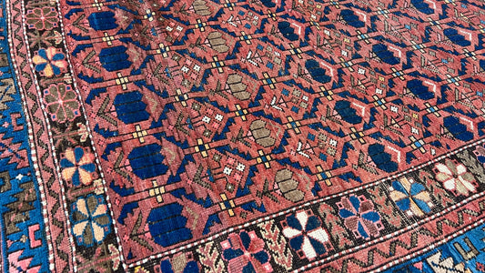 Caucasian Dagestan 3'10"x5'3" Area Rug