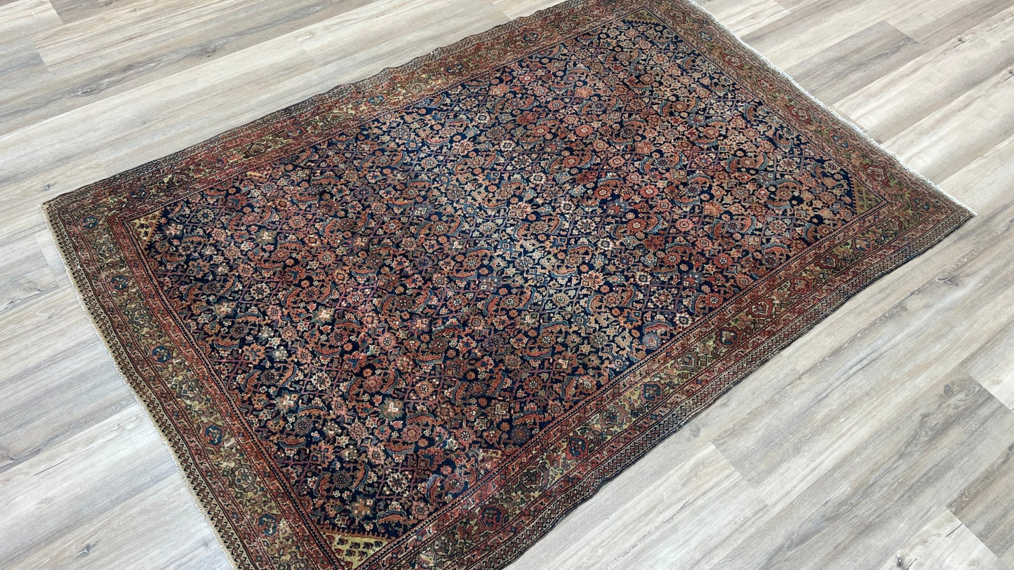 Persian Farahan 4'4"x6'3" Area Rug